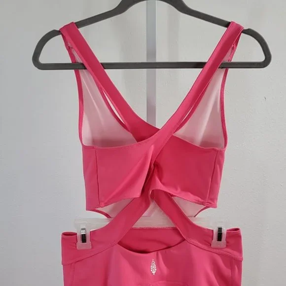 FREE PEOPLE back It up onesie jumpsuit Sz M  NEW - Picture 6 of 11